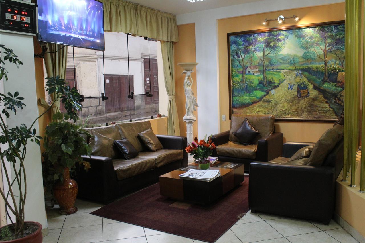 Retamas Hotel Cajamarca Bagian luar foto